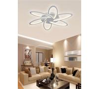 Plafoniera a fiore led luce bianca calda naturale lampadario 59 w 3c c15