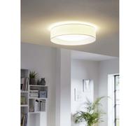 Plafoniera a Led 12W in Tessuto Bianco Circolare GL0981