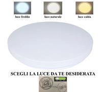 PLAFONIERA A LED 18 W 120° CAMBIA COLORE LUCE BIANCA CCT 3 IN 1