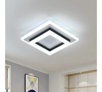 Plafoniera a LED 24 W moderna plafoniera quadrata a LED per camera da letto