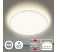Plafoniera A Led Con Retroilluminazione 18 Watt BRILONER 7155416 Plafoniera A Le