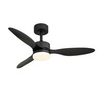 Ventilatore da Soffitto Plafoniera Lampada Letto LED Regolabile Memory Cct Timer [EEK: Inaditato]
