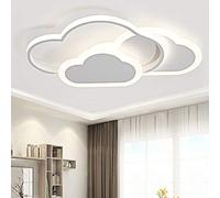 Plafoniera a LED da 42 W, Lampada da soffitto Creative Cloud, Telecomando dimmerabile 3000~6000 K, plafoniere Bianche Moderne, utilizzate in Soggiorno, Camera da Letto, corridoio e cameretta dei