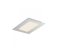 Plafoniera a led da soffitto design moderno bianco rettangolare piccolo RD-0925