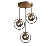 Plafoniera a LED dimmerabile con lampada a sospensione con telecomando Lampadario a spirale creativo per cucina ad isola Bar caffetteria Tavolo da pranzo Soggiorno Loft Ufficio,Nero,L140CM Buona