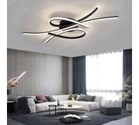 Plafoniera a LED dimmerabile Lampada da soffitto Moderna per Soggiorno con Telecomando Design Creativo Lampadario in Metallo Acrilico Illuminazione, per Soggiorno Camera da Letto Sala da Pra