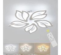 Plafoniera a LED dimmerabile, lampadari a fiori da 45 W con telecomando Lampade da soffitto per camera da letto che cambiano colore