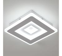 Plafoniera a LED in acrilico 3150LM, plafoniera a luce bianca 6500K, plafoniere moderne da 26W per soggiorno, camera da letto, sala da pranzo