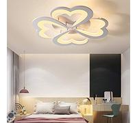 Plafoniera a LED Lampada da soffitto Moderna dimmerabile Amore Creativo Design a Forma di Cuore Lampadario Soggiorno Camera da Letto Camera dei Bambini Illuminazione a soffitto in Metallo AC