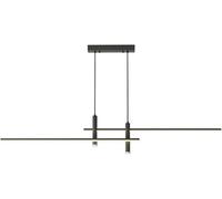 Plafoniera a LED lineare moderna per cucina, bar, sala da pranzo, elegante, a risparmio energetico, luminosità regolabile, facile installazione, illuminazione domestica contemporanea