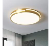 Plafoniera A LED, Luci da Soffitto per Ambienti, Dimmerazione Continua A Tre Colori, Elevata Trasmissione Luminosa, Uniforme E Luminosa per Camera da Letto, Soggiorno, Corridoio, Bal, 40w 30 * 5cm