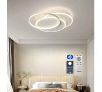 Plafoniera a LED moderna da 70W 3 Cerchi Ø49cm con Telecomando App 3 Colori CCT [EEK: A++]