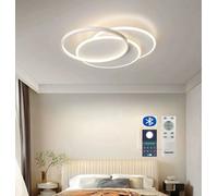 Plafoniera a LED moderna da 70W 3 Cerchi Ø49cm con Telecomando App 3 Colori CCT [EEK: A++]