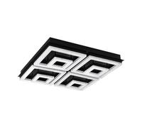 Plafoniera a led moderna design cristallo GL0370