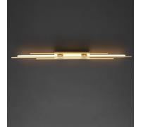 Plafoniera a LED moderna di metà secolo, montaggio superficiale, lampada da soffitto per corridoio lungo, striscia LED lineare, lampada da soffitto per bagno, cucina, ingresso, veranda, fattoria, nero