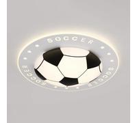 Plafoniera a LED Pallone da calcio da incasso Lampada da soffitto a tema sportivo for bambini, Lampada da soffitto rotonda in acrilico Decorativa moderna vicino all'illuminazione a soffitto