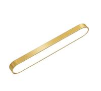 Plafoniera a LED rettangolare lunga, moderna, lineare, montaggio a incasso, per cucina, sala da pranzo, ufficio, corridoio, portico, scala, balcone