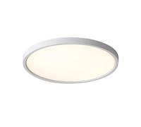 Plafoniera a Led Rotonda, Ultra Sottile, Dimmerabile da 3000K a 6000K con Telecomando,Da da Soffitto Moderna e Minimalista per Lavanderia, Corridoio, Soggiorno e Sala da Pranzo./40 cm