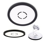 Plafoniera Lampada da Pavimento Rotondo LED Cucina Nero Retroilluminato 19 CM [EEK: Inaditato]