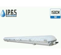 PLAFONIERA A LED TUBO 150 CM 58W IP65 KIT EMERGENZA ESTERNO V TAC VT-558