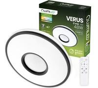 Plafoniera a LED VERUS 48W CCT bianca rotonda 40cm + telecomando LUMILED