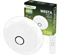 Plafoniera a LED WESTA, montaggio a superficie, 48W, luce bianca, rotonda, 40 cm