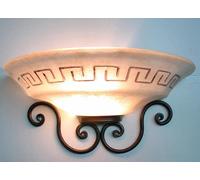 PLAFONIERA A MEZZA COPPA ATENA LANTERNA APPLIQUE LAMPIONE LAMPADE