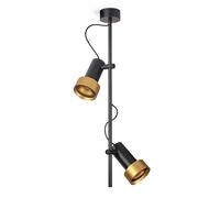 Plafoniera A Nido D'ape Trizo 21 2Thirty-CV2 Anello Nero/ Oro