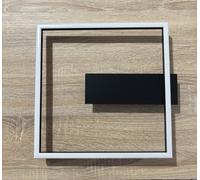 Plafoniera a soffitto LED nera con LED 12 W - marca BRILO