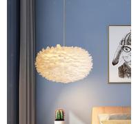Plafoniera a sospensione a piuma LED Cucina Lampada a sospensione Camere da