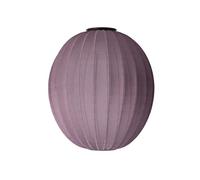 Plafoniera Alta/ovale Made By Hand in Maglia Ø65 Borgogna