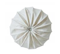Plafoniera Anna 60 in Lino/ Bianco