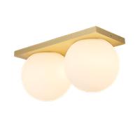 Plafoniera Antidark Palla P2135 Ottone