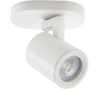 Plafoniera Applique a Soffitto Parete GU10 Faretto Orientabile Bianco Da Interni