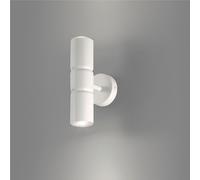 Plafoniera Applique da Muro struttura in metallo cromato modello Turbo Dimensioni 5xh 20 cm 2 x Max 50 Watt 0,8 kg Senza vetro colore bianco bianco