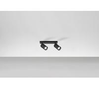 Plafoniera Applique orientabile nera 240x160 Affralux - 773