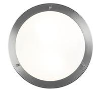 PLAFONIERA APPLIQUE PARETE SOFFITTO 2 ATTACCHI E27 TONDA 40 MARINO CRISTAL 41545