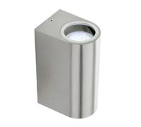 Plafoniera Applique Verticale in Alluminio Luce Lampadina GU10 Acciaio 35W