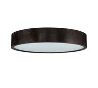 Plafoniera Arbaro Ø47cm Rotondo Piatto IN Marrone E27 Deckenleuchte Camera Piano