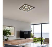 Plafoniera Aufbaupanel Lampada da Cucina Grigio 1 Fiamma LED L 48 CM [EEK: Inaditato]