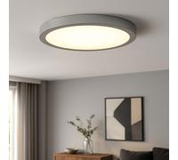 Plafoniera Contemporanea Fire Metallo Cromo Led Integrato 21,4W 3000K