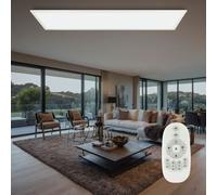 Plafoniera Aufbaupanel Regolatore Telecomando Luce Del Giorno LED 120 CM [EEK: F]