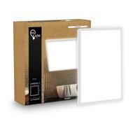 Plafoniera bagno LED plafoniera pannello piatto IP44 bianco neutro indiretto ...