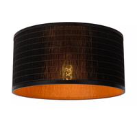 Plafoniera Bambù Metallo Natura Ø40 CM E27 Blendarm Deckenleuchte Camera