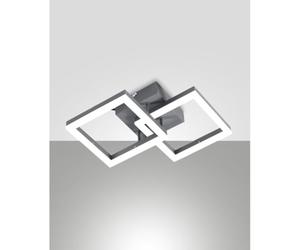 Plafoniera BARD a led moderna 21W antracite 3394-28-282 Fabas Luce