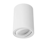 Plafoniera Bianca GU10 Ø 7 Cm H: 10 Cm Piccola Orientabile Da Incasso