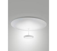 YUKO PLAFONIERA BIANCA A LED 3000K - 40W - 3200 lm DIMMERABILE