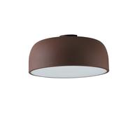 PLAFONIERA BISTROT CORTEN 3 LUCI ATTACCO E27 38X38X19,5CM IN METALLO