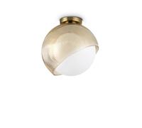 Plafoniera Bloom Ottone E27 Dimmerabile 30 cm Ideal Lux [EEK: A++]