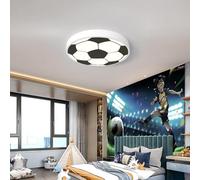 Plafoniera Cameretta Bambini Lampada da Soffitto Calcio LED Dimmerabile con